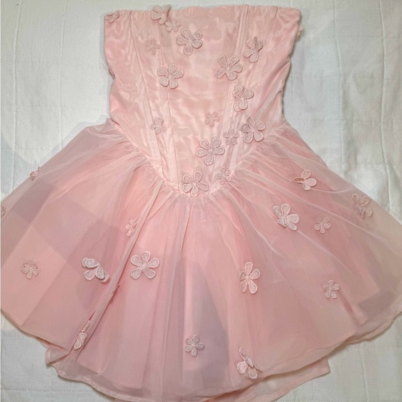 Babyboo Fashion Justina Playsuit - Blush - Picture 2 of 4